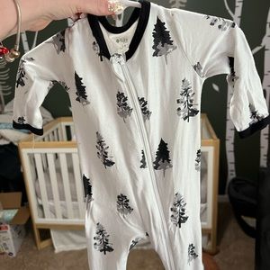 Kytebaby 3-6 month zip footie